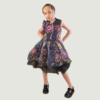 Floral Fantasy Kids Dress for Girls