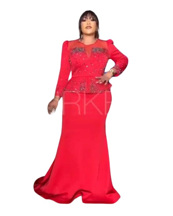 Super Red Elegance Gown