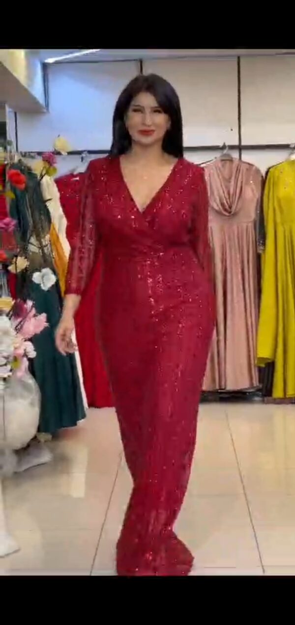 Women Evening Dress Party Wedding Sequins Guests Prom Cocktail Dress