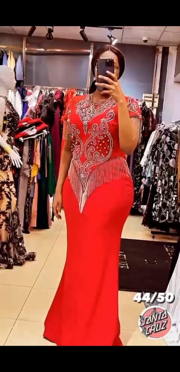 Luxe Red Royalty Gown